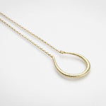 Martina Hamilton Síoda | 9ct Solid Gold Torc Pendant Medium