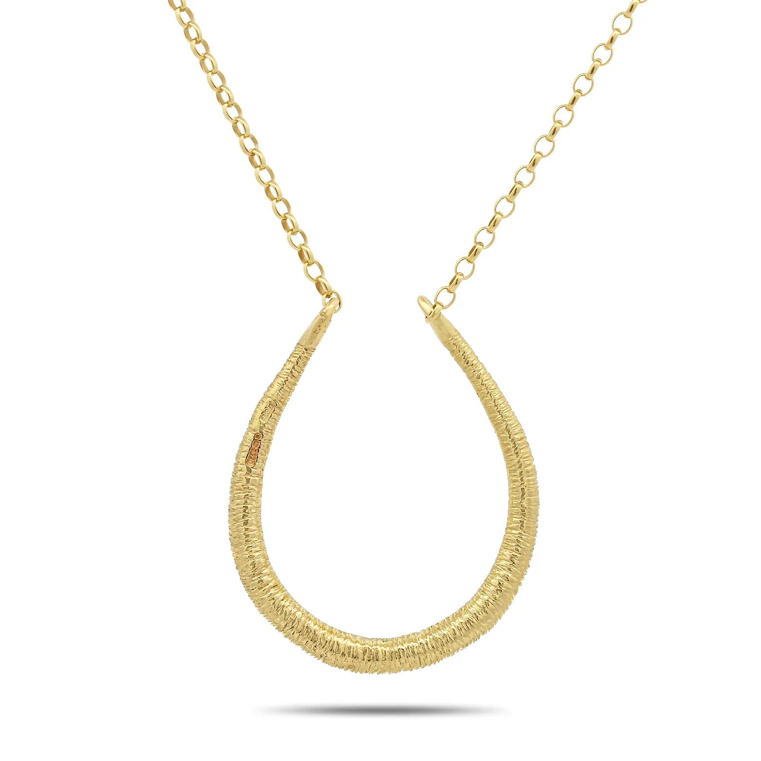 Martina Hamilton Síoda | 9ct Solid Gold Torc Pendant Medium