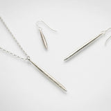 Martina Hamilton Síoda | Sterling Silver Long Pendant