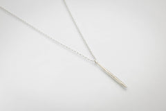 Martina Hamilton Síoda | Sterling Silver Long Pendant