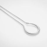 Martina Hamilton Síoda | Sterling Silver Torc Pendant Medium