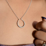 Martina Hamilton Síoda | Sterling Silver Torc Pendant Medium