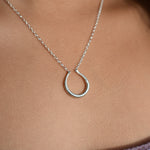 Martina Hamilton Síoda | Sterling Silver Torc Pendant Medium