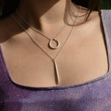 Martina Hamilton Síoda | Sterling Silver Torc Pendant Medium