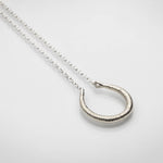 Martina Hamilton Síoda | Sterling Silver Torc Pendant Small