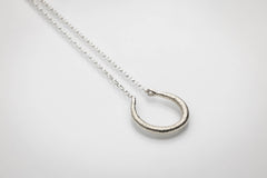 Martina Hamilton Síoda | Sterling Silver Torc Pendant Small