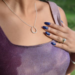 Martina Hamilton Síoda | Sterling Silver Torc Pendant Small