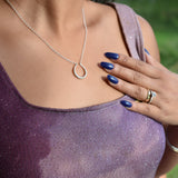 Martina Hamilton Síoda | Sterling Silver Torc Pendant Small