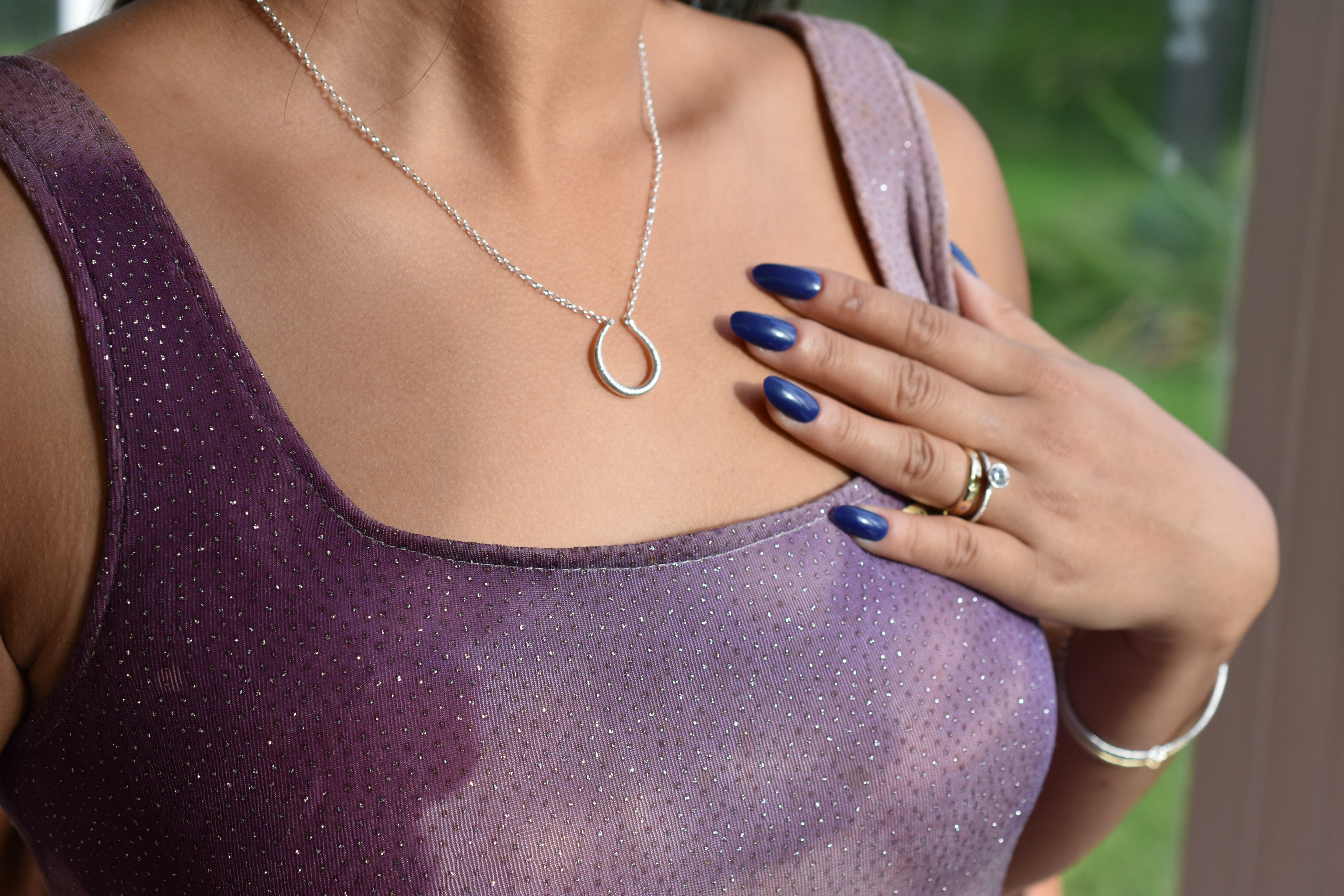 Martina Hamilton Síoda | Sterling Silver Torc Pendant Small