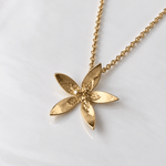Martina Hamilton Star Flower | 9ct Solid Gold Pendant Medium