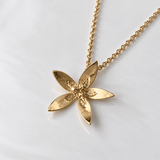 Martina Hamilton Star Flower | 9ct Solid Gold Pendant Medium