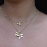 Martina Hamilton Star Flower | 9ct Solid Gold Pendant Small