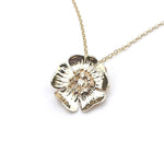 Martina Hamilton Wild Irish Rose | 9ct Solid Gold Pendant Large