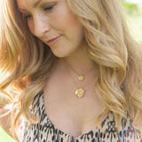 Martina Hamilton Wild Irish Rose | 9ct Solid Gold Pendant Large