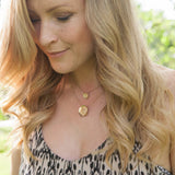 Martina Hamilton Wild Irish Rose | 9ct Solid Gold Pendant Medium