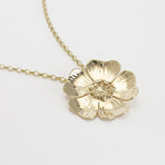 Martina Hamilton Wild Irish Rose | 9ct Solid Gold Pendant Signature