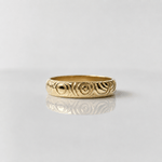 Martina Hamilton Carrowmore | Solid Gold Wide Ring