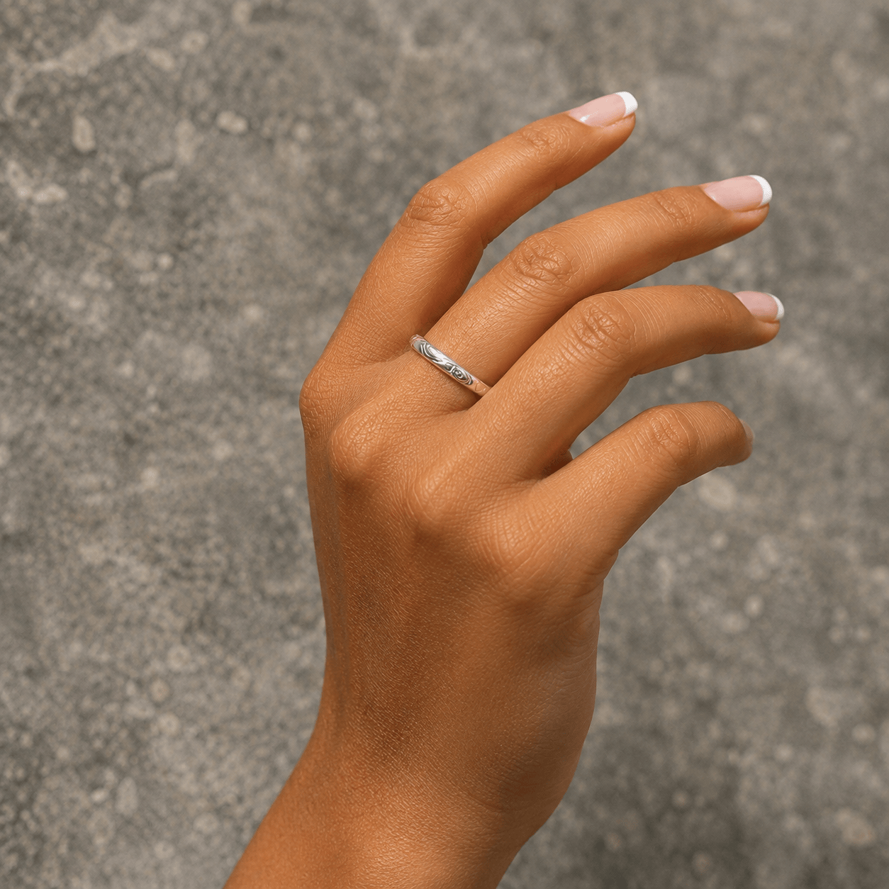 Martina Hamilton Carrowmore | Sterling Silver Narrow Ring