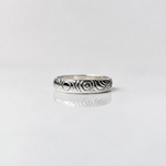 Martina Hamilton Carrowmore | Sterling Silver Wide Ring