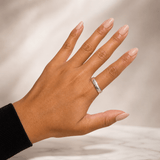 Martina Hamilton Carrowmore | Sterling Silver Wide Ring