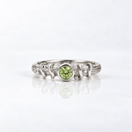 Martina Hamilton Droplet | Sterling Silver and Semi Precious Stone Ring