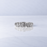 Martina Hamilton Droplet | Sterling Silver and Semi Precious Stone Ring