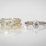Martina Hamilton Ériu | 4mm Lab Diamond Solid Gold Ring