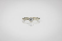 Martina Hamilton Ériu | 5mm Lab Diamond Solid Gold Ring