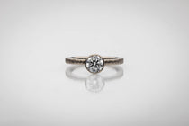 Martina Hamilton Ériu | 6mm Lab Diamond Solid Gold Ring
