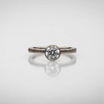 Martina Hamilton Ériu | 6mm Lab Diamond Solid Gold Ring