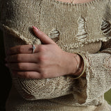 Martina Hamilton Ériu | 6mm Lab Diamond Solid Gold Ring