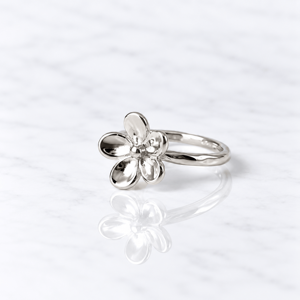 Martina Hamilton Forget me Not | Silver Flower Ring