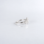 Martina Hamilton Forget Me Not | Sterling Silver Triple Floral Ring