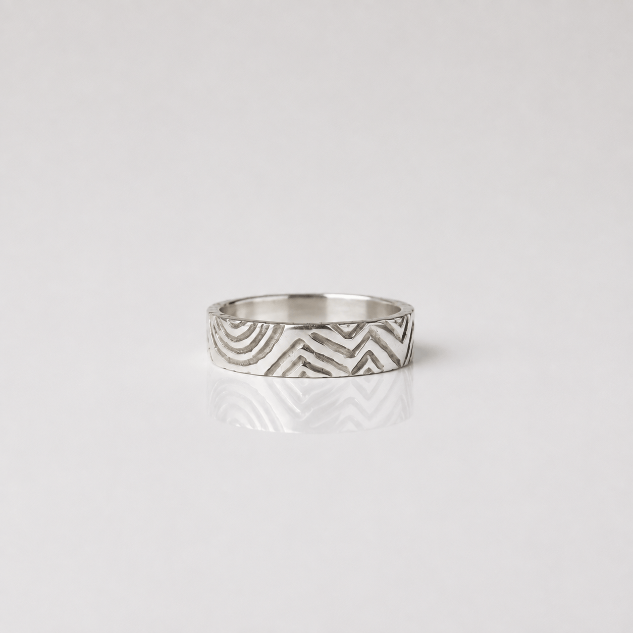 Martina Hamilton Heaven | Silver 5mm Width Ring