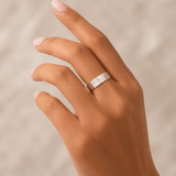 Martina Hamilton Heaven | Silver 5mm Width Ring