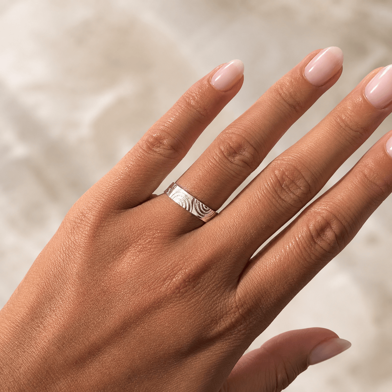 Martina Hamilton Heaven | Silver 5mm Width Ring