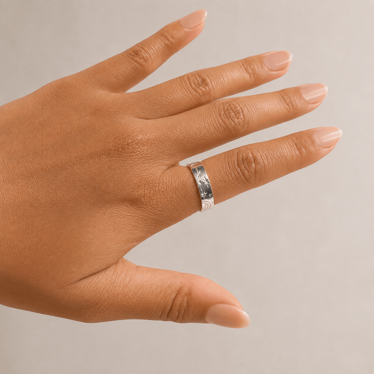 Martina Hamilton Heaven | Silver 5mm Width Ring