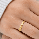 Martina Hamilton Heaven | Solid Gold 3mm Width Ring
