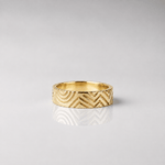 Martina Hamilton Heaven | Solid Gold 5mm Width Ring