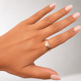 Martina Hamilton Heaven | Solid Gold 6mm Width Ring