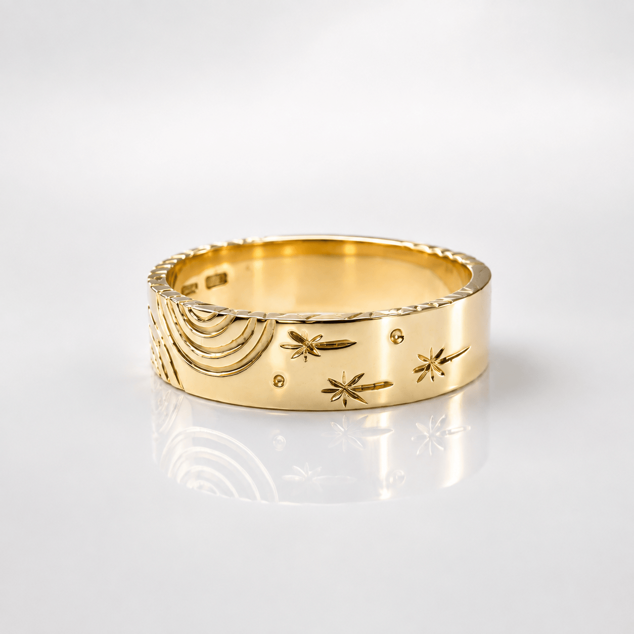 Martina Hamilton Heaven | Solid Gold 6mm Width Ring
