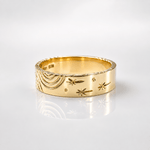 Martina Hamilton Heaven | Solid Gold 6mm Width Ring
