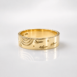 Martina Hamilton Heaven | Solid Gold 6mm Width Ring