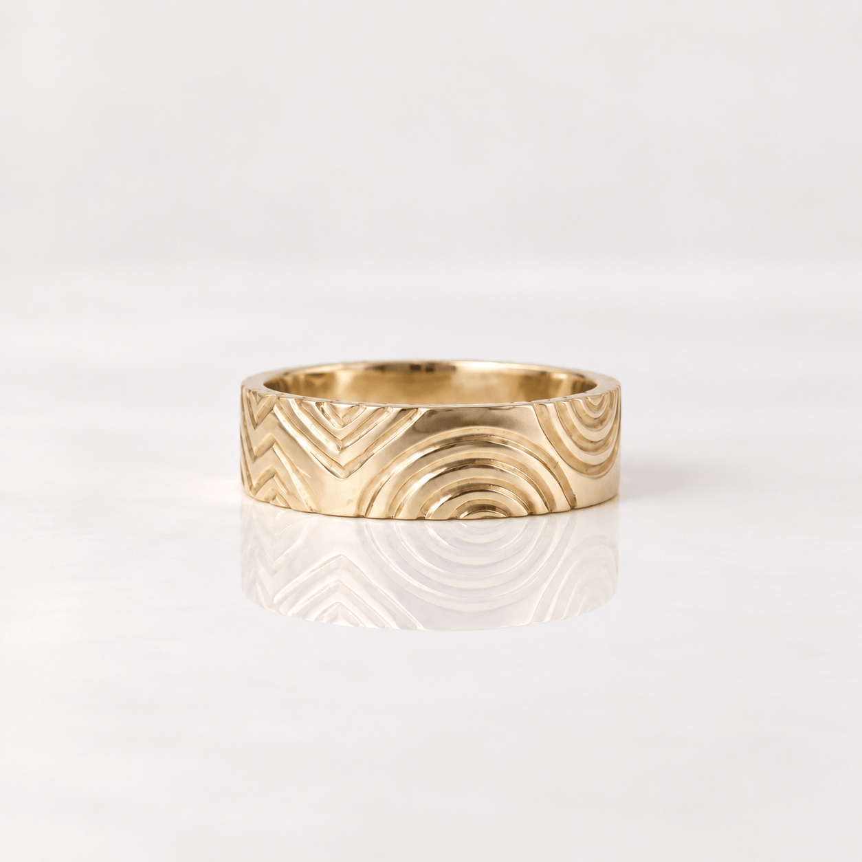Martina Hamilton Heaven | Solid Gold 6mm Width Ring