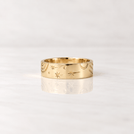Martina Hamilton Heaven | Solid Gold 6mm Width Ring