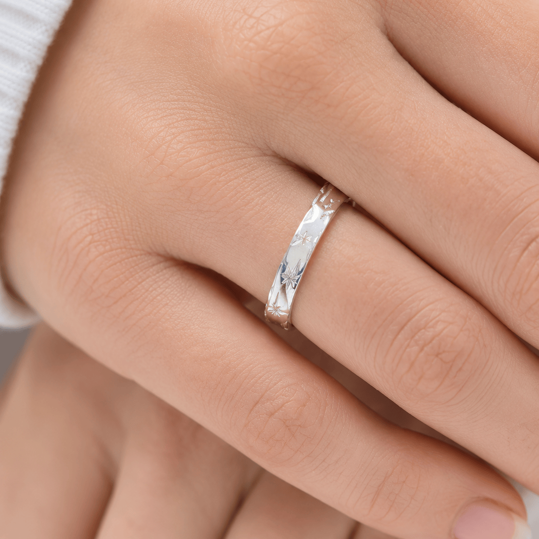 Martina Hamilton Heaven | Sterling Silver 3mm Width Ring