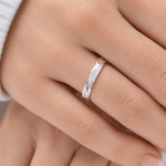Martina Hamilton Heaven | Sterling Silver 3mm Width Ring
