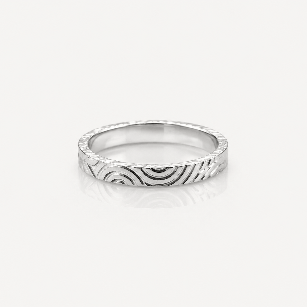 Martina Hamilton Heaven | Sterling Silver 3mm Width Ring