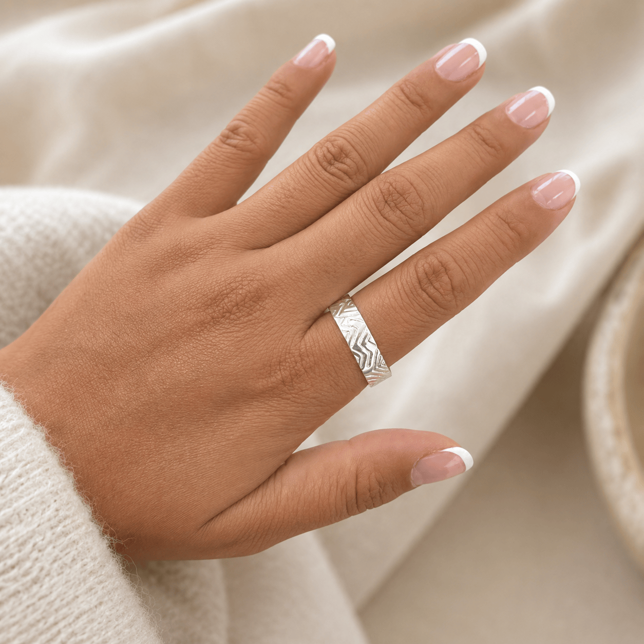 Martina Hamilton Heaven | Sterling Silver 6mm Width Ring
