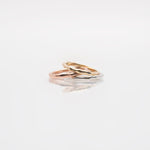 Martina Hamilton Island Link | Solid Gold Pebble Ring